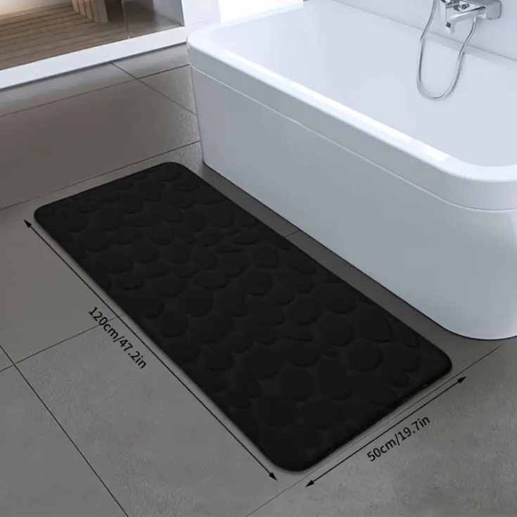 Timeless Black Absorbent Mat - carpetop