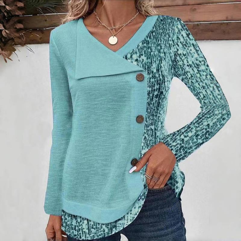 Vintage gradient blouse