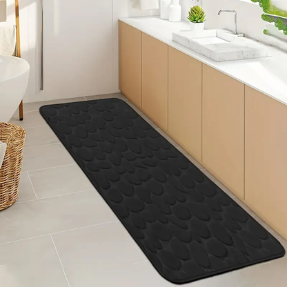 Timeless Black Absorbent Mat - carpetop
